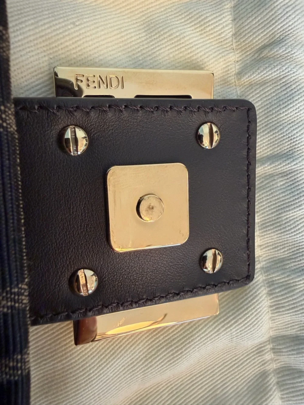 Fendi Baguette Classic Brown FF Zucca Print - Picture 6 of 8
